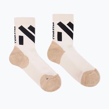 NNormal Race Low Cut compression running socks beige