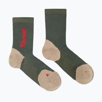 NNormal Merino green running socks