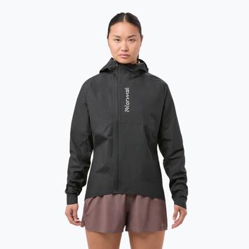 Women's running jacket NNormal Trail Rain black