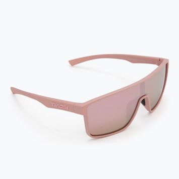 Tifosi Sanctum matte pink/pink mirror sunglasses