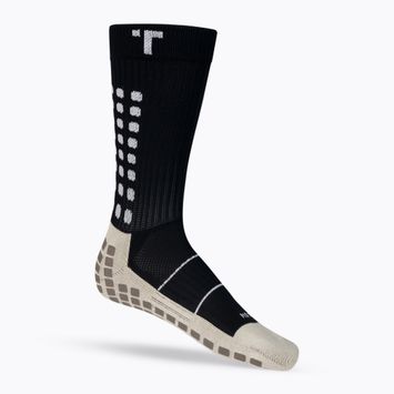 TRUsox Mid-Calf Thin football socks black CRW300