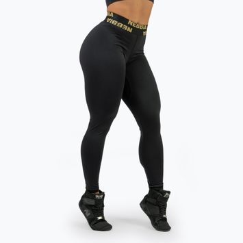 Women's leggings NEBBIA Perform Intense black/gold