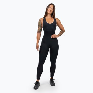 Women's fitness suit NEBBIA Gym Rat black