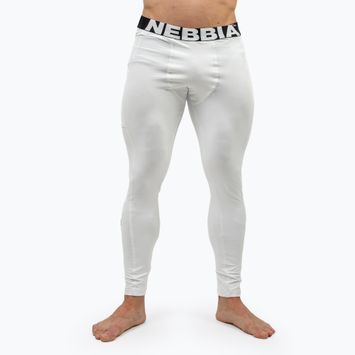 Men's training leggings NEBBIA Discipline white