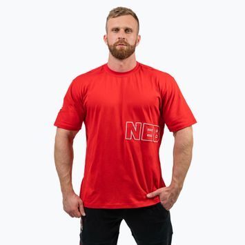 NEBBIA men's t-shirt Dedication red
