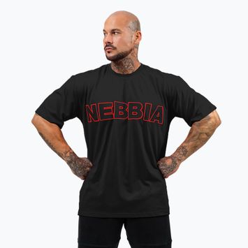 NEBBIA Legacy men's t-shirt black