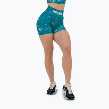 NEBBIA women's training shorts 5″ Hammies High Waisted green