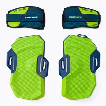 Kiteboard pads and straps CrazyFly Binary Binding Small green T016-0237