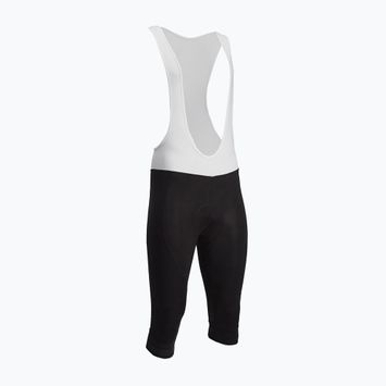 Men's SILVINI Alvo 3/4 Bib black/white cycling shorts