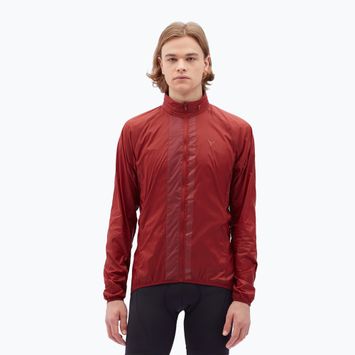 Men's SILVINI Gelo merlot cycling jacket