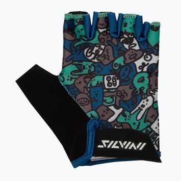 SILVINI Locri blush/green children's cycling gloves
