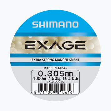 Shimano Exage steel grey fishing line