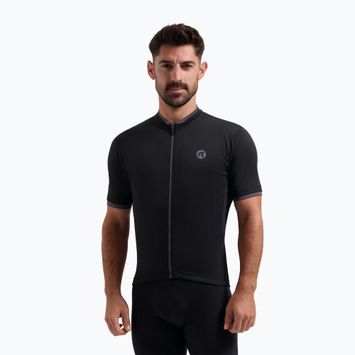 Men's cycling jersey Rogelli Essential black