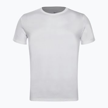 Men's training t-shirt Nike Everyday Cotton Stretch Crew Neck SS 2Pk 100 white