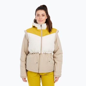 Women's snowboard jacket Protest Prtrush oliveoil green