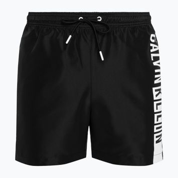 Men's Calvin Klein Medium Drawstring-Graphic swim shorts black