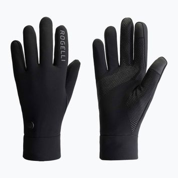 Rogelli Essential Thermal Mid Season men's cycling gloves black