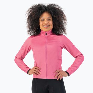 Women's cycling jacket Rogelli Core Winter pink