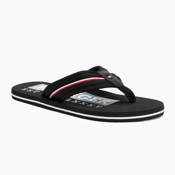 Men's Tommy Hilfiger Corporate Beach Sandal black