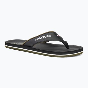 Men's Tommy Hilfiger Padded Comfort B Sandal black flip flops