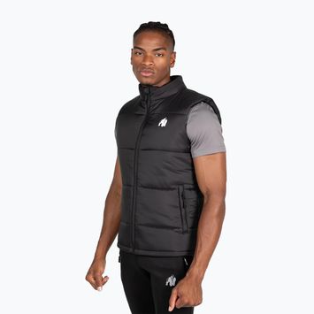 Men's training gilet Gorilla Wear Irvine black