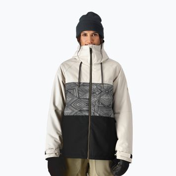 Women's 686 Athena Insulated limestone colourblock snowboard jacket