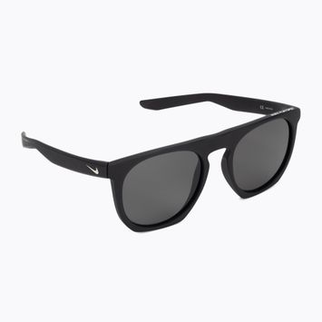 Nike Flatspot P matte black/silver grey polarized lens sunglasses