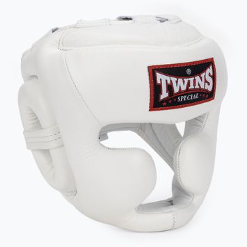 Twins Special Sparring boxing helmet white