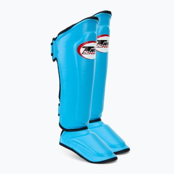 Twins Special SGL10 light blue tibia and foot protectors