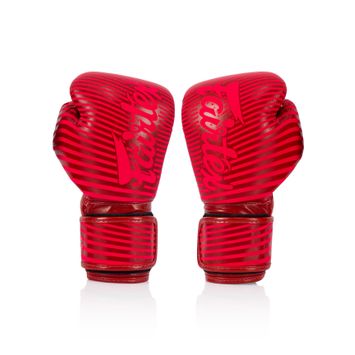 Fairtex Microfiber Art Collections Minimalism Art Red boxing gloves