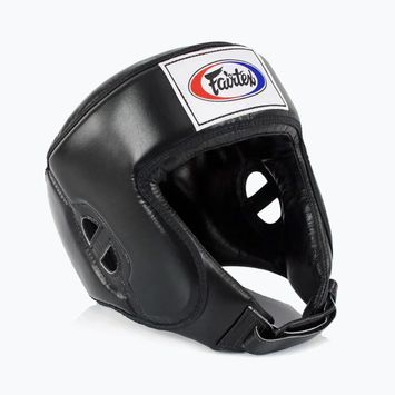 Fairtex Muay Thai & Kickboxing Competition protective helmet black
