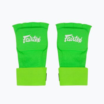 Fairtex Quick Wraps green inner gloves