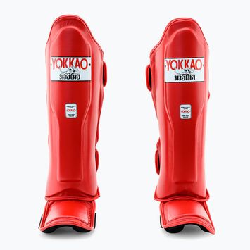 YOKKAO Matrix red tibia and foot protectors