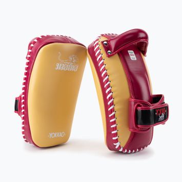YOKKAO Free Style training shield 2 pcs mango/cerise