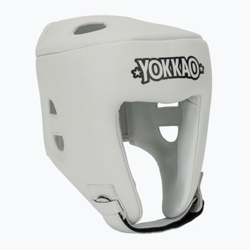 Boxing helmet YOKKAO Competition white