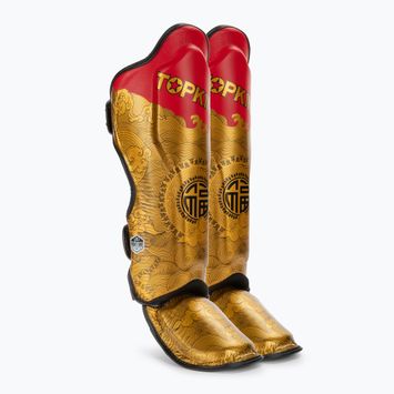 Top King Happiness Chinese red tibia and foot protectors