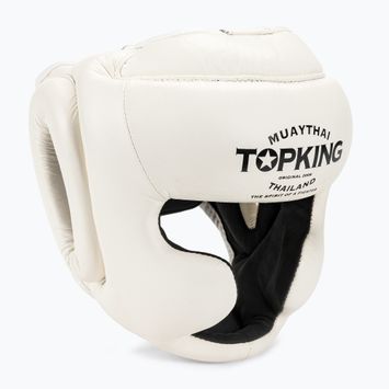 Boxing helmet Top King Full Coverage white