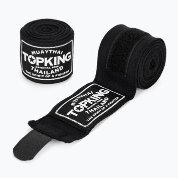 Top King boxing bandages 400 cm black