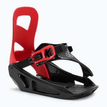 Children's snowboard bindings K2 Mini Turbo red 11F1015/12
