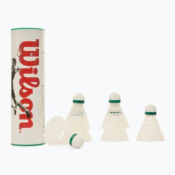 Wilson Championship badminton shuttlecocks 6pc white