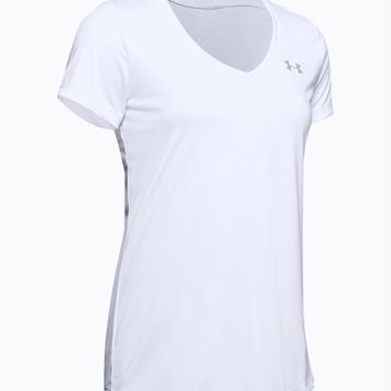 Under Armour Tech SSV women's training t-shirt - Solid white and silver 1255839