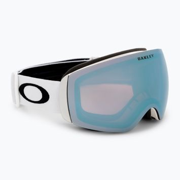 Oakley Flight Deck matte white/prizm snow sapphire iridium ski goggles OO7064-A0