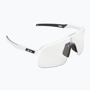 Oakley Sutro Lite matte white/clear to black photochromic cycling glasses 0OO9463