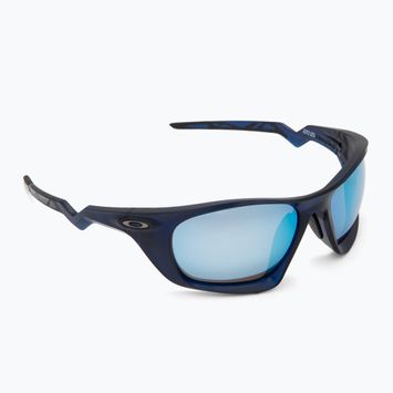 Oakley Lateralis matte trans blue/prizm deep water polarized sunglasses