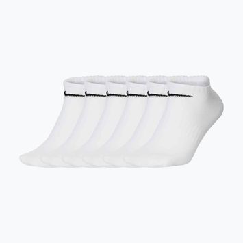 Socks Nike Everyday Lightweight No Show 6 pairs white/black