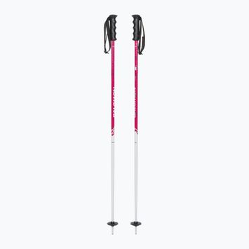Salomon Brigade Jr children's ski poles pink