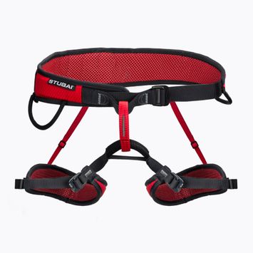 STUBAI climbing harness Triple black/red 998060
