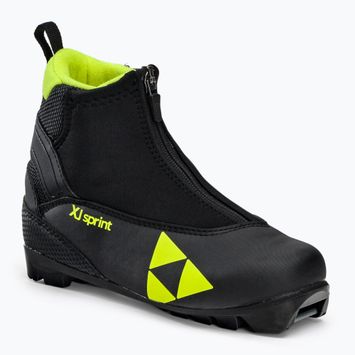 Fischer XJ Sprint children's cross-country ski boots black/yellow S40821,31