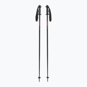 Komperdell Alpine Schnapsstock ski poles black/red