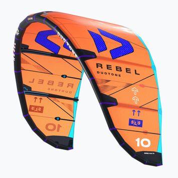 DUOTONE Rebel SLS 2025 orange/blue kitesurfing kite